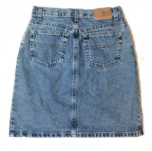 Vintage Tommy Hilfiger Denim Jean Skirt Pacsun